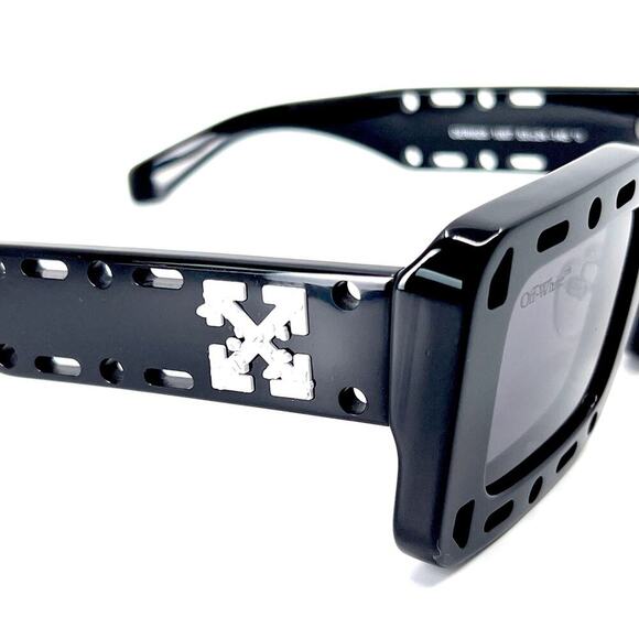 NEW!!! OFF-WHITE Sunglasses ATLANTIC  OERI025 1007 Authentic - Picture 6 of 11